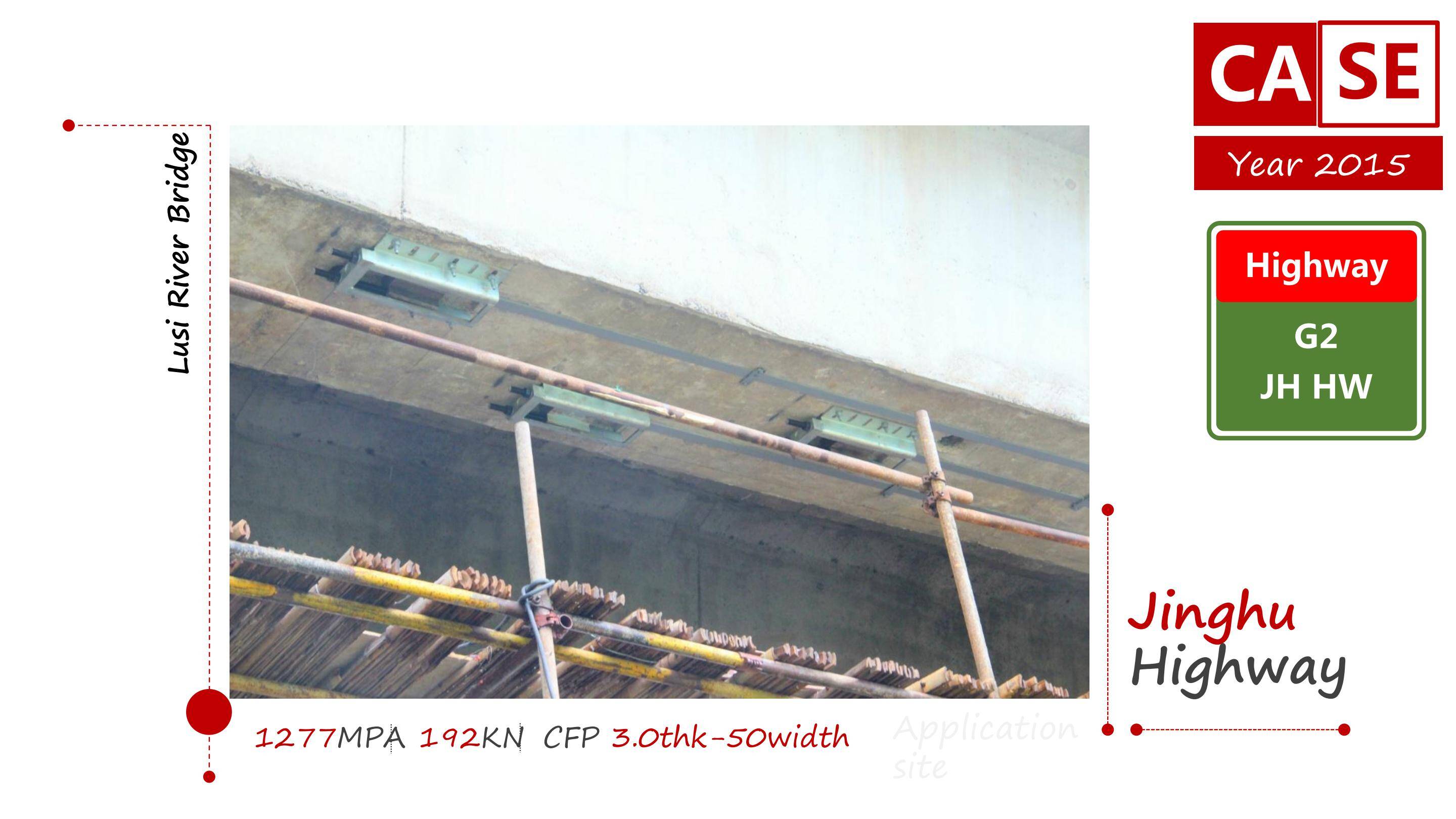 prestressed CFRP plate strengthening