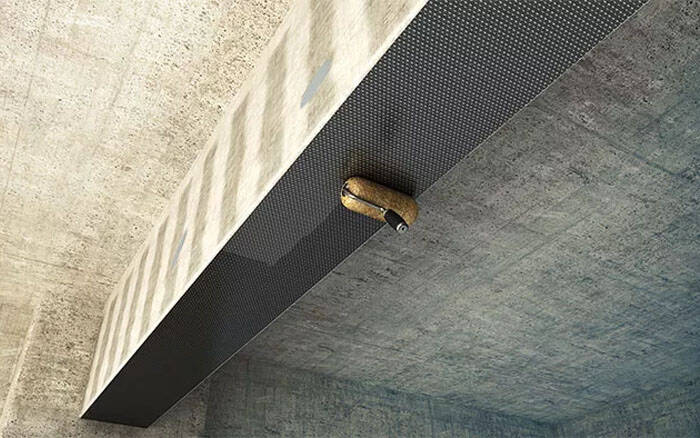 carbon fiber and concrete