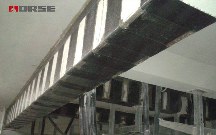 Unidirectional Carbon Fiber Sheet in Strengthening of Concrete Structure