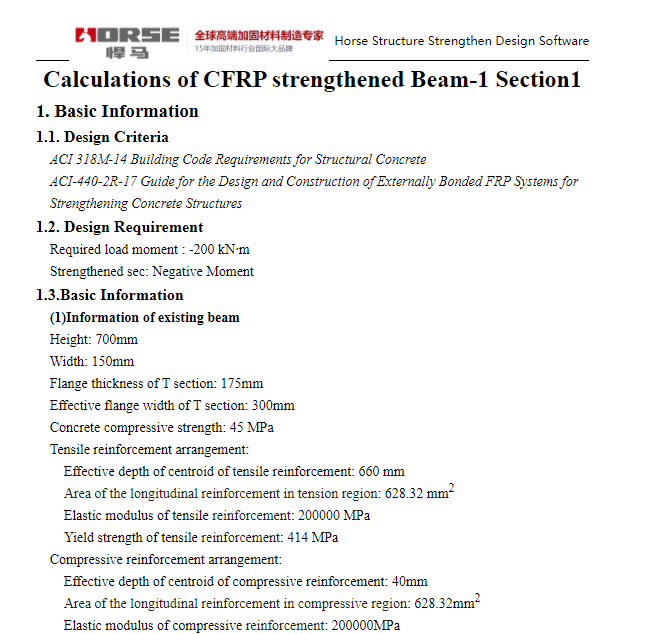 beam strengthening with frp design software