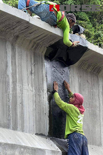 HM-30 CFRP on Joints of Girders at Mati-Maragusan Bridge