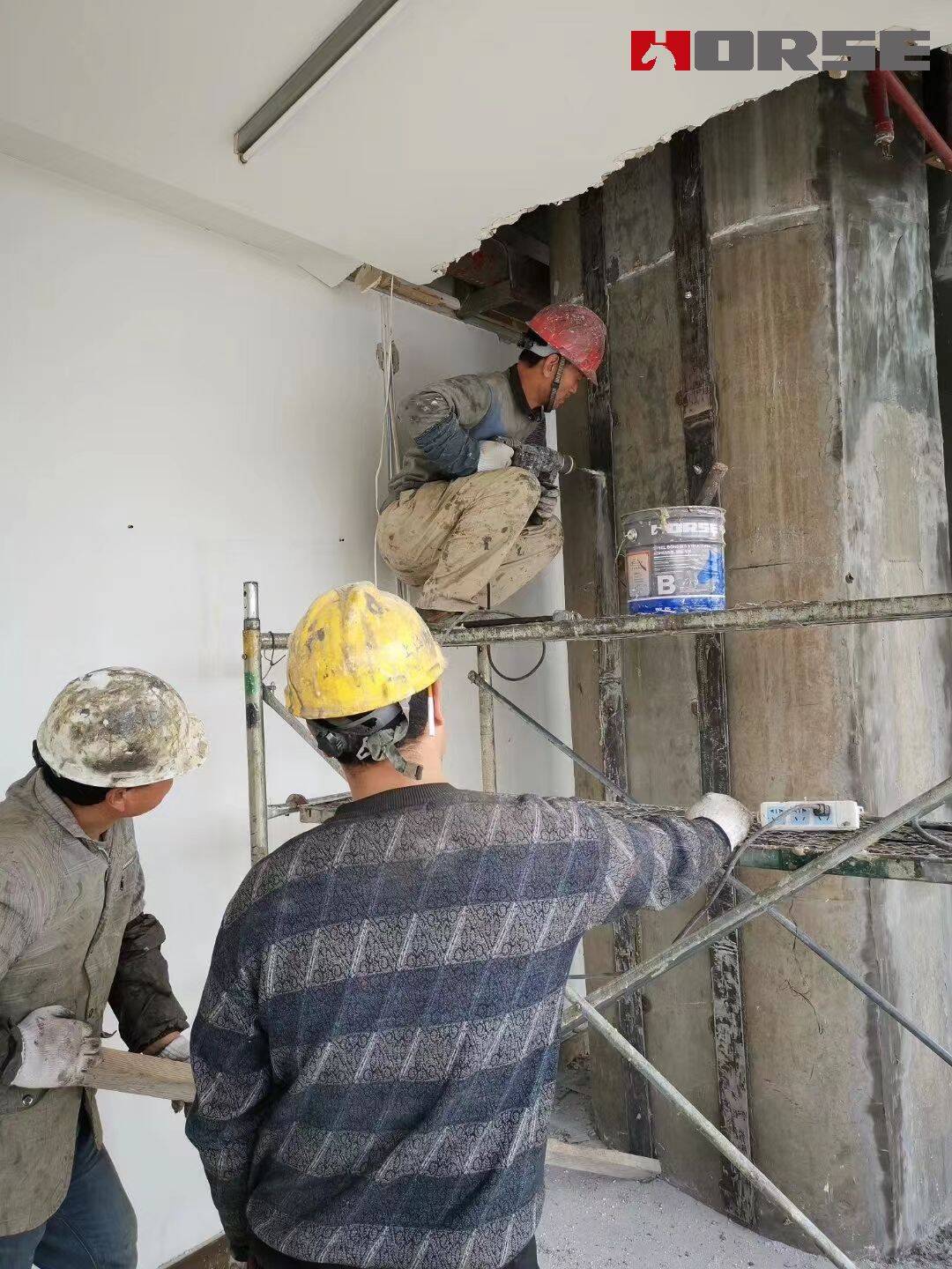 concrete column repair