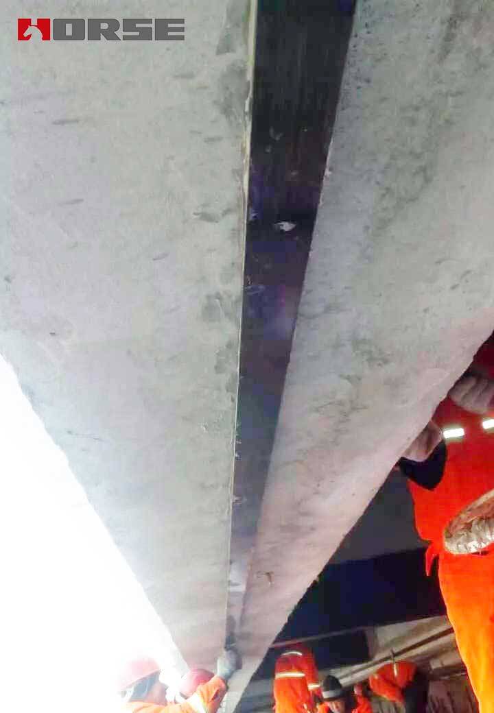 prestressed CFRP plate on bridge