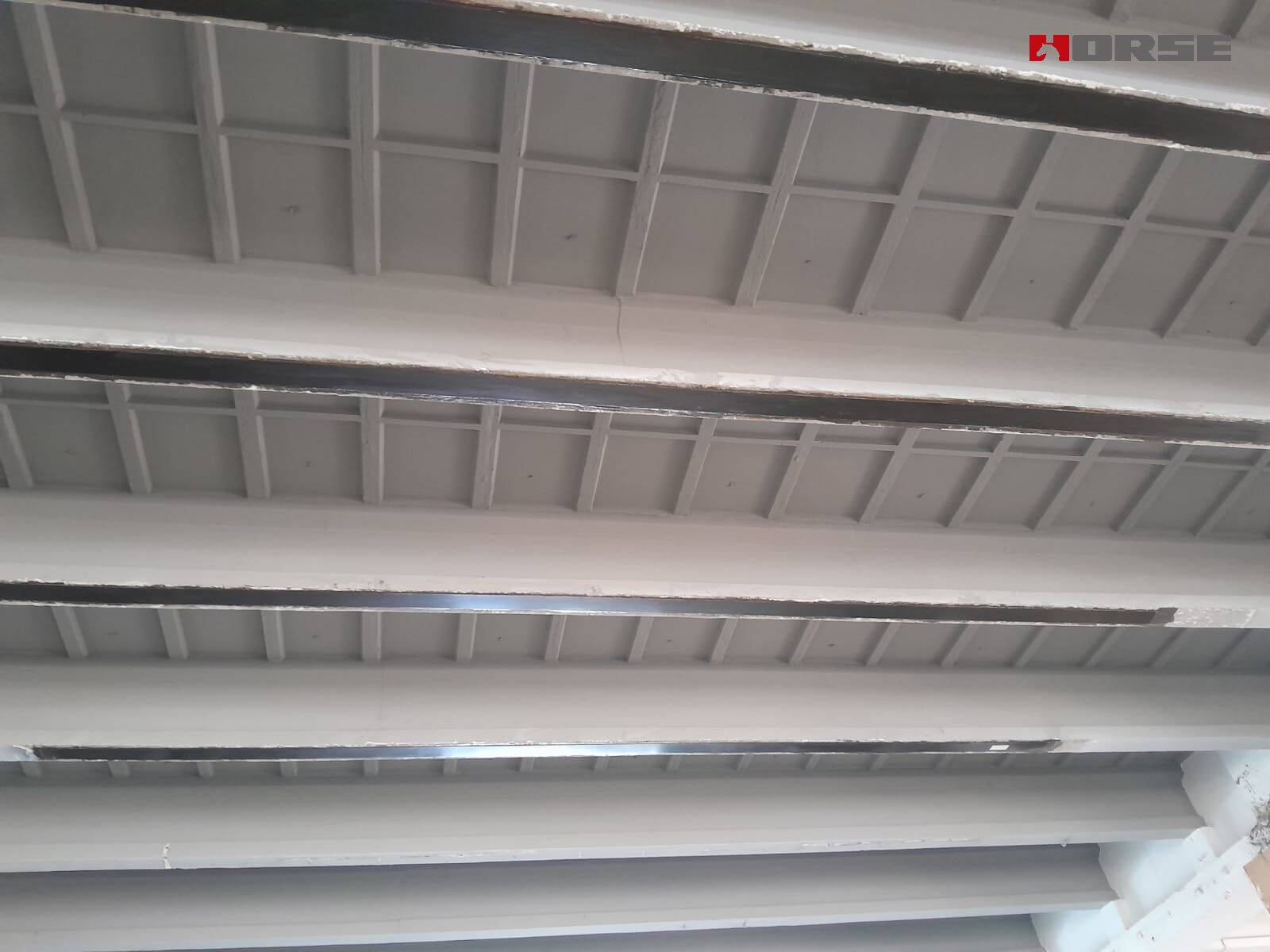 Carbon Fiber Laminate on Beams