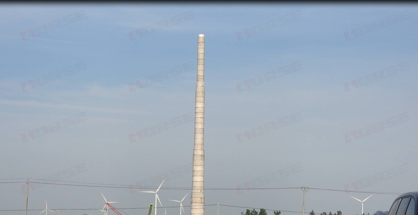 Wind Turbine Concrete Tower Assembly